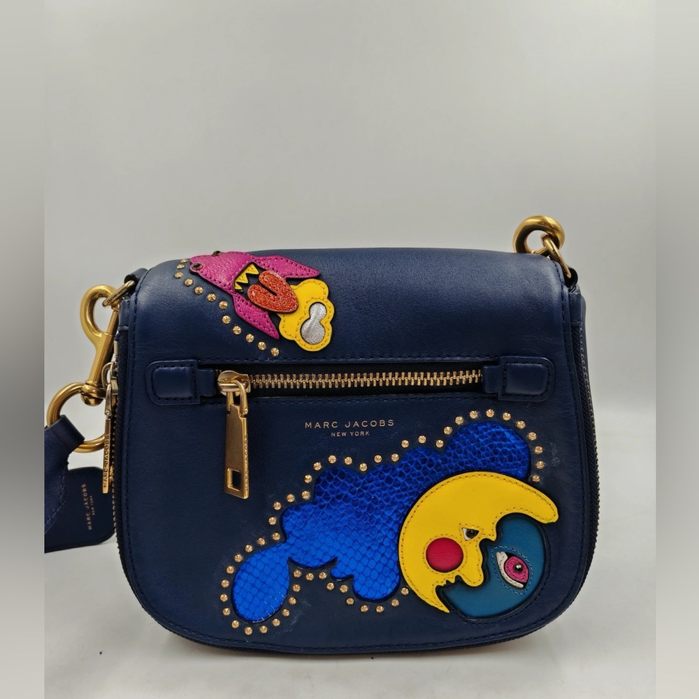 Marc Jacobs Navy Blue Crossbody Bag